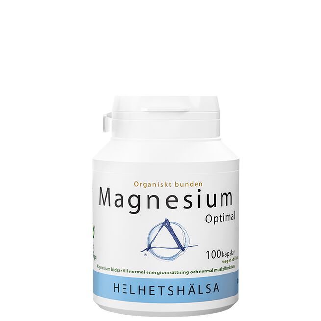 MagnesiumOptimal 125 mg 100 kapslar från Helhetshälsa – kapslar