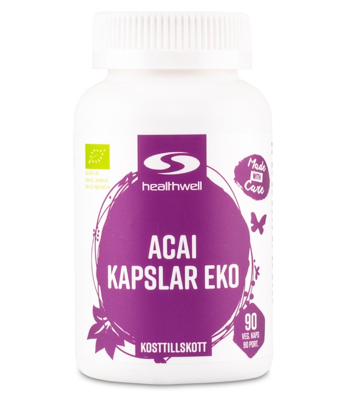 Healthwell Acaikapslar EKO från Healthwell – kapslar