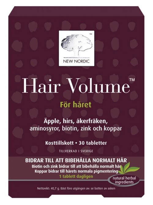 New Nordic Hair Volume 30 tabletter från New Nordic – tabletter