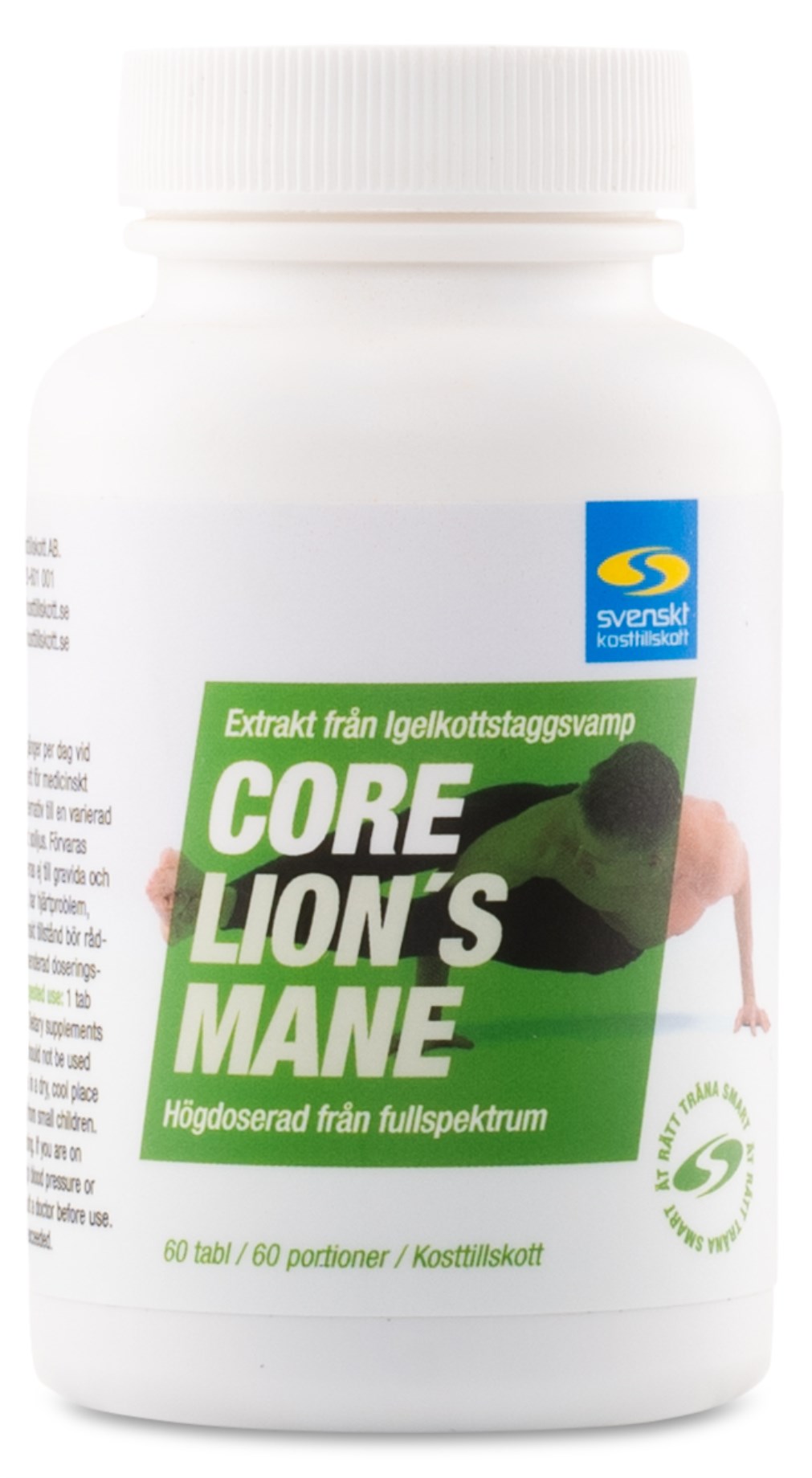 Core Lions Mane från Svenskt Kosttillskott – pulver