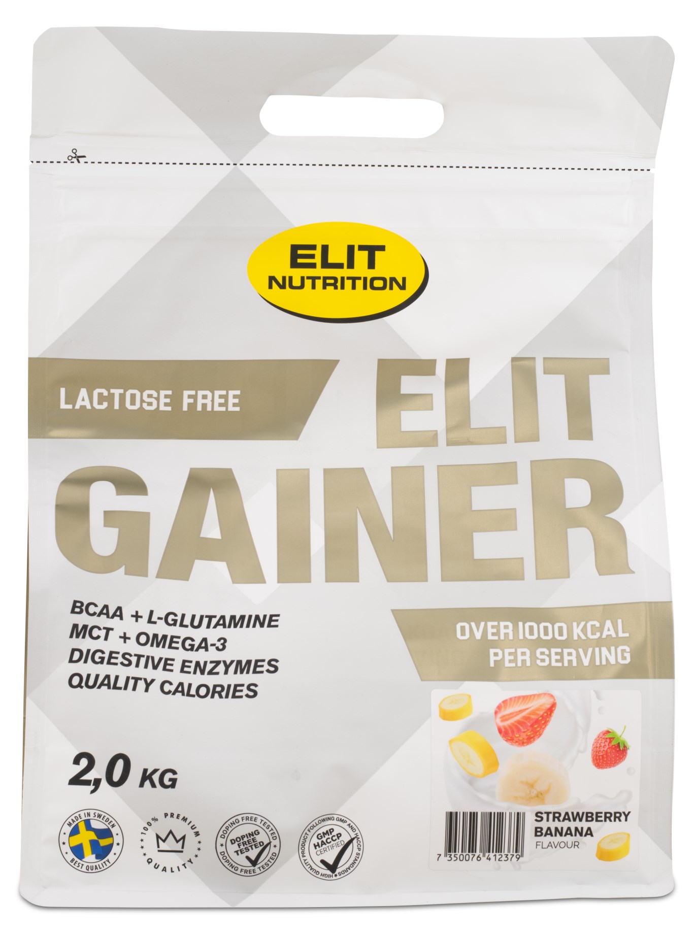ELIT Gainer Laktosfri från Elit Nutrition – pulver