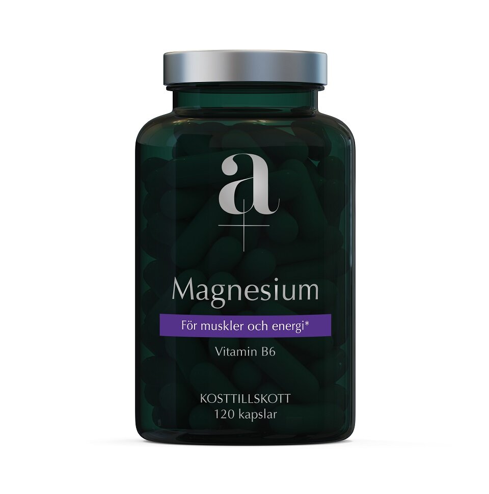 Magnesium 120 kapslar från A+ – kapslar
