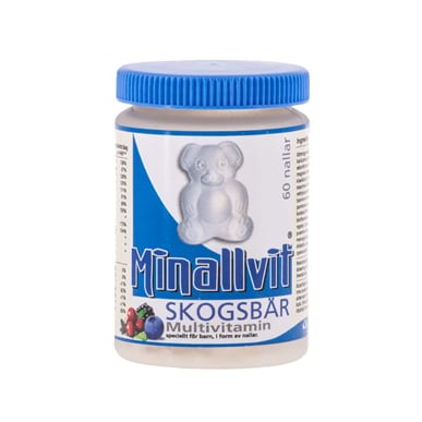 Multivitamin skogsbär 60 tabletter från Minallvit – tabletter