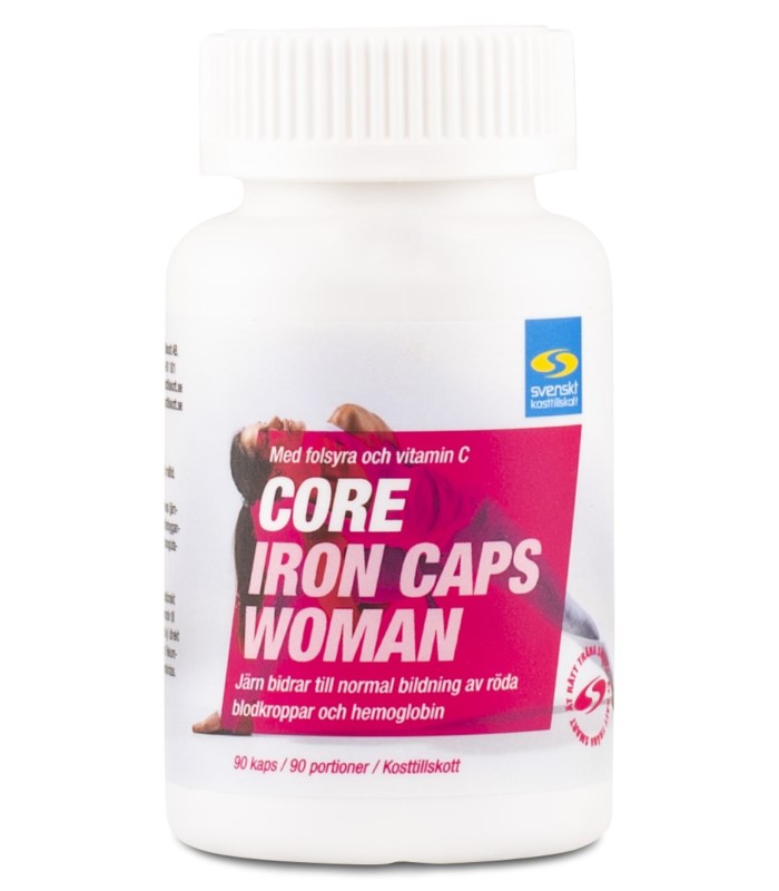 Core Iron Caps Woman från Svenskt Kosttillskott – kapslar