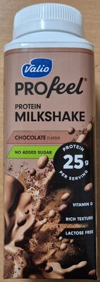 Profeel Protein Milkshake Raspberry chocolate från Valio – vätskor