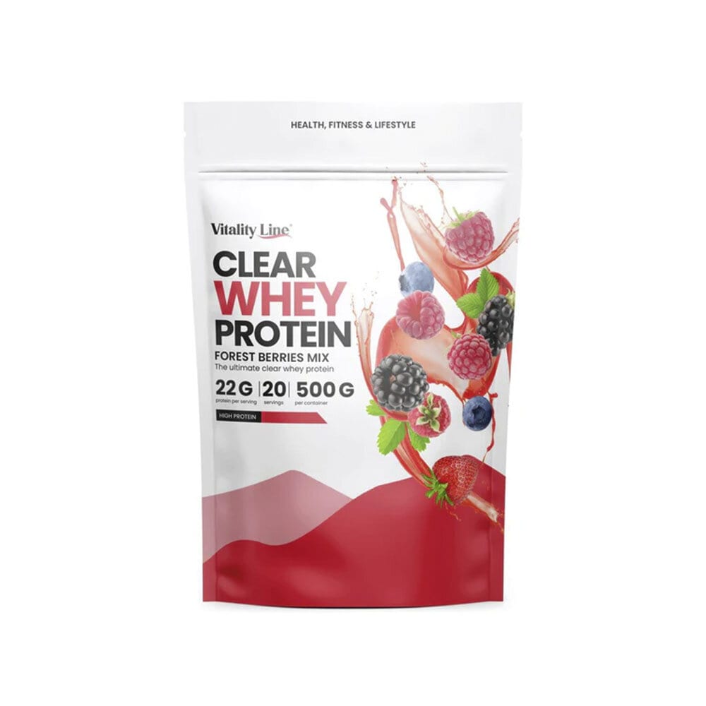 Sport Clear whey skogsbär 250g från Vitality Line – pulver