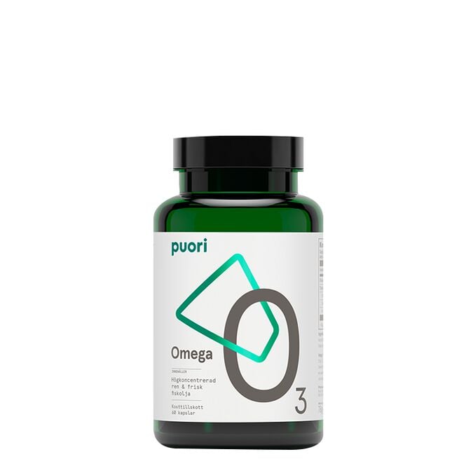 O3 Omega-3 80% 2000 mg 60 kapslar från Puori – kapslar