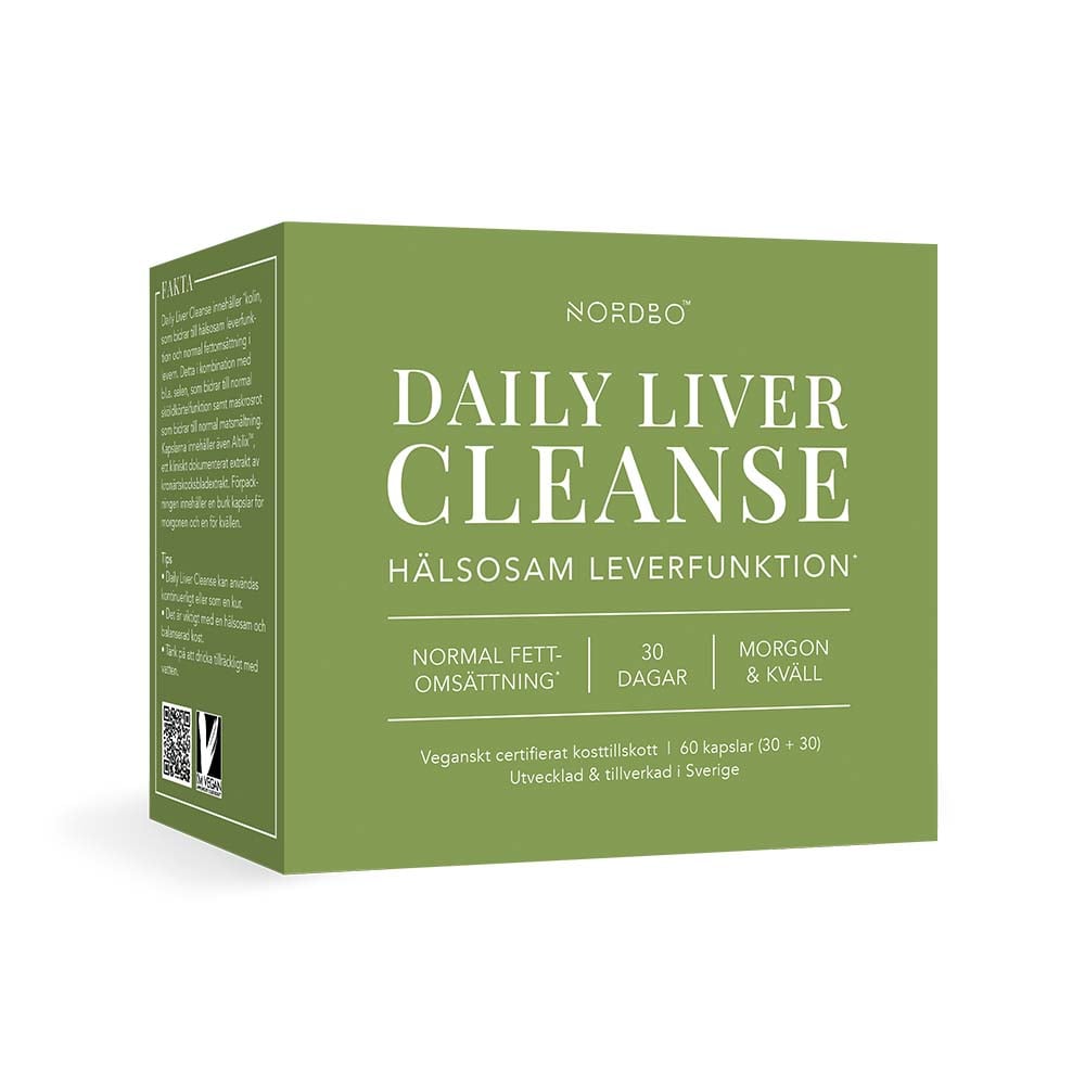 Daily Liver Cleanse 60 tabletter från Nordbo – tabletter