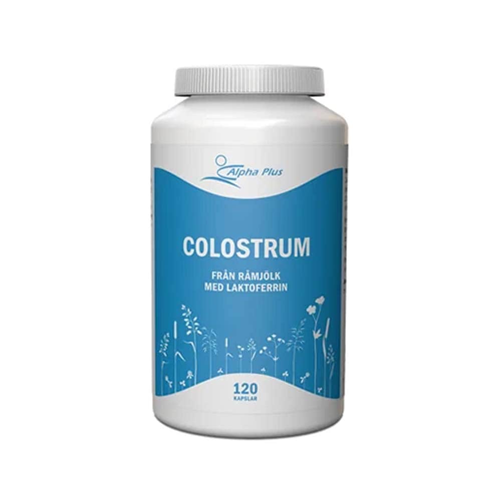 Colostrum 120 kapslar från Alpha Plus – kapslar