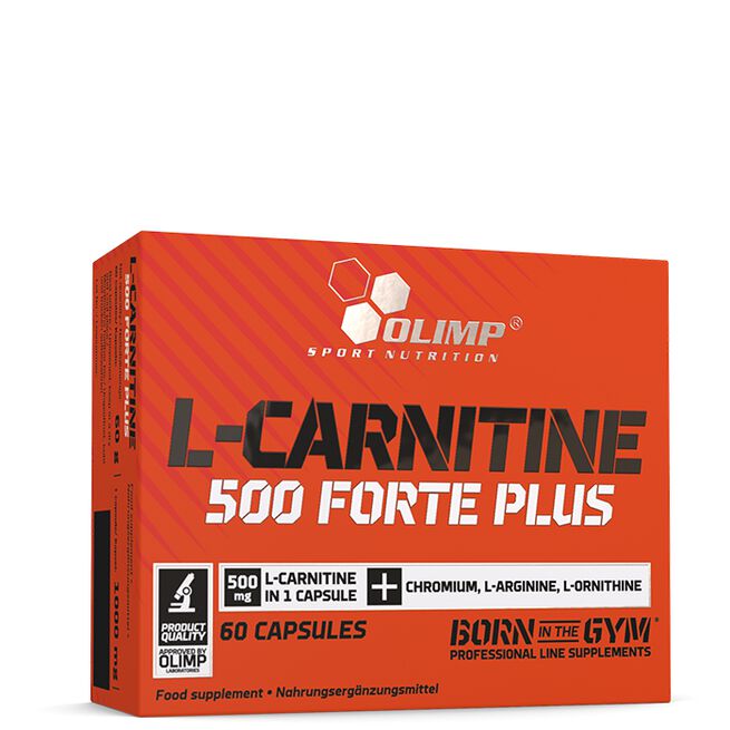 L-Carnitine 500 Forte Plus, 60 caps från Olimp Sports Nutrition – kapslar