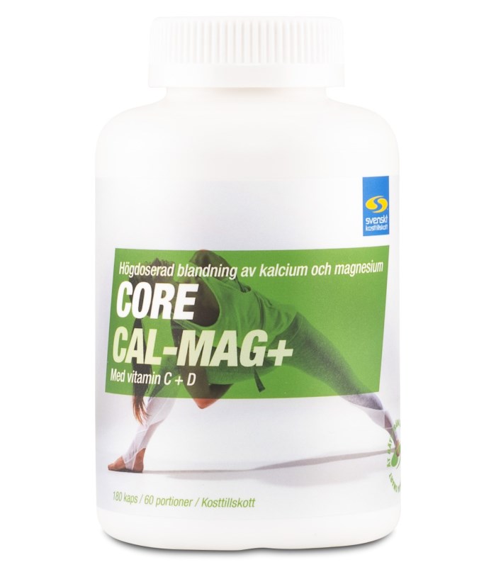 Core Cal-Mag Complex+ från Svenskt Kosttillskott – tabletter
