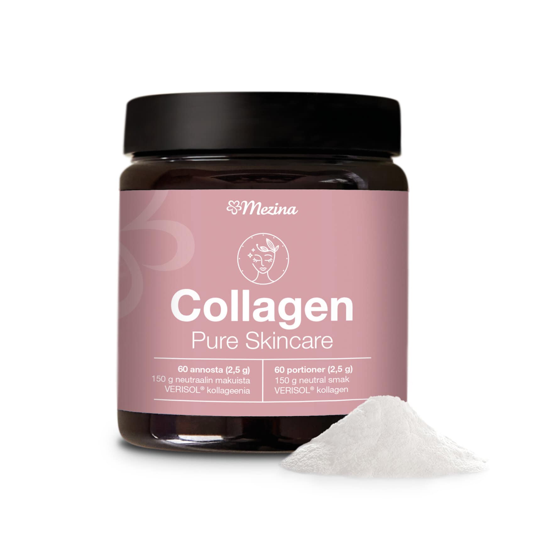 Collagen Pure Skincare 60 portioner från Mezina – pulver