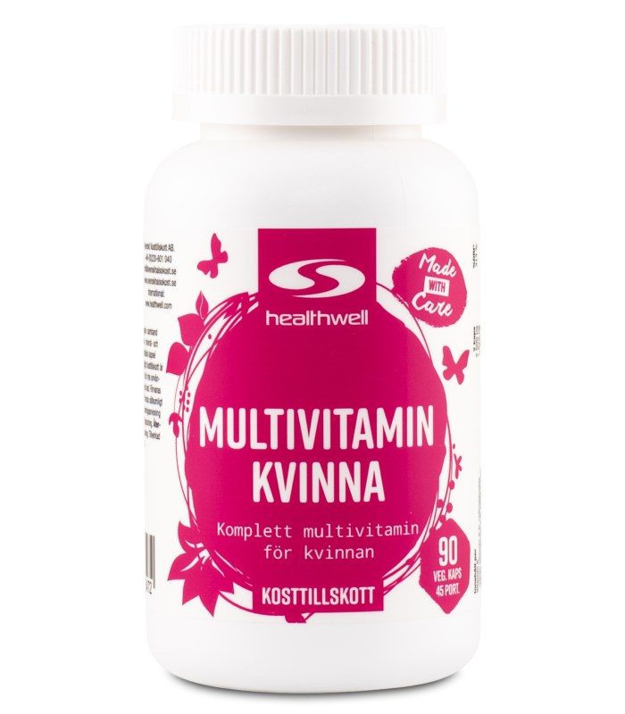 Healthwell Multivitamin Kvinna från Healthwell – kapslar