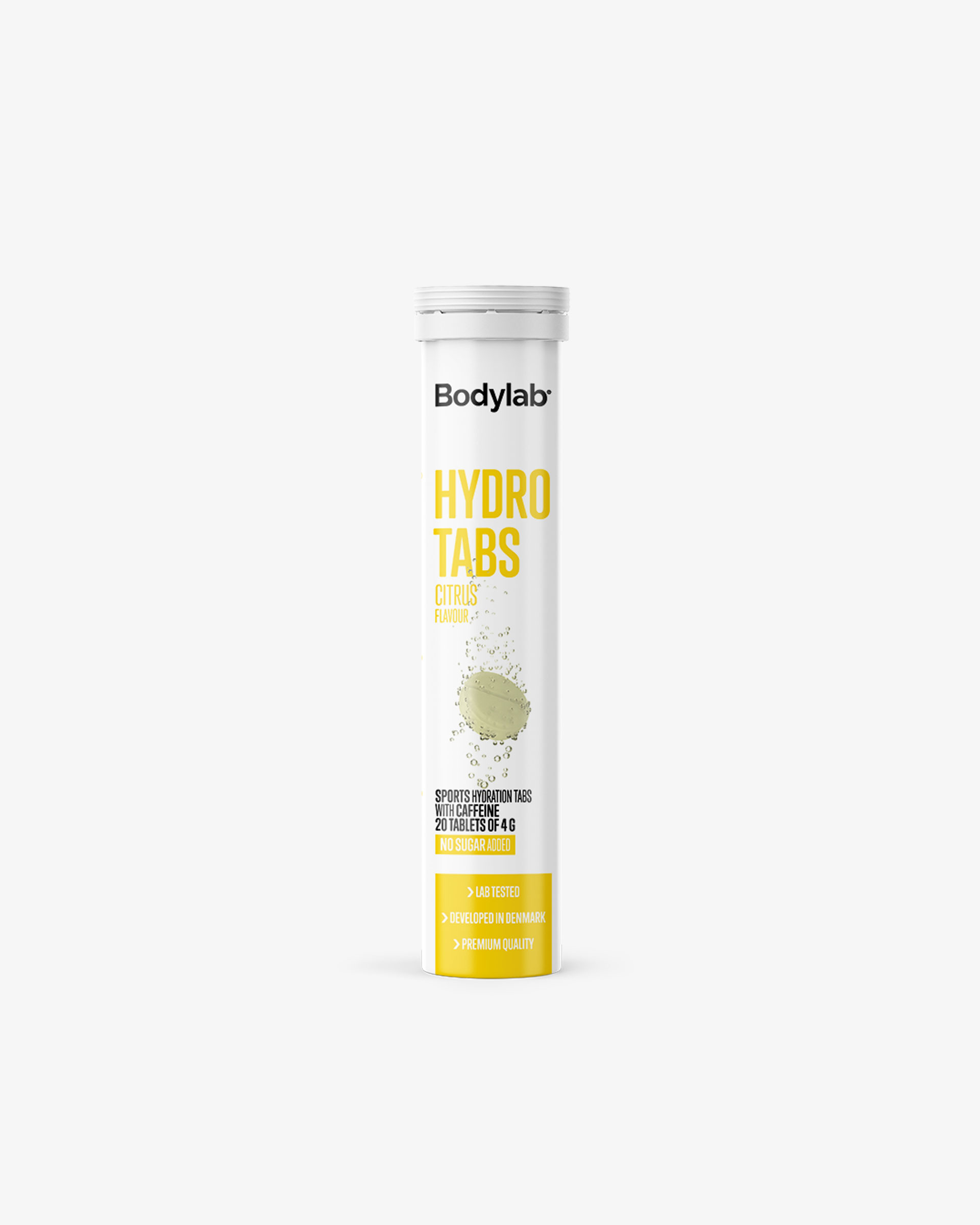 Hydro Tabs, Citrus (With Caffeine) från Bodylab – tabletter