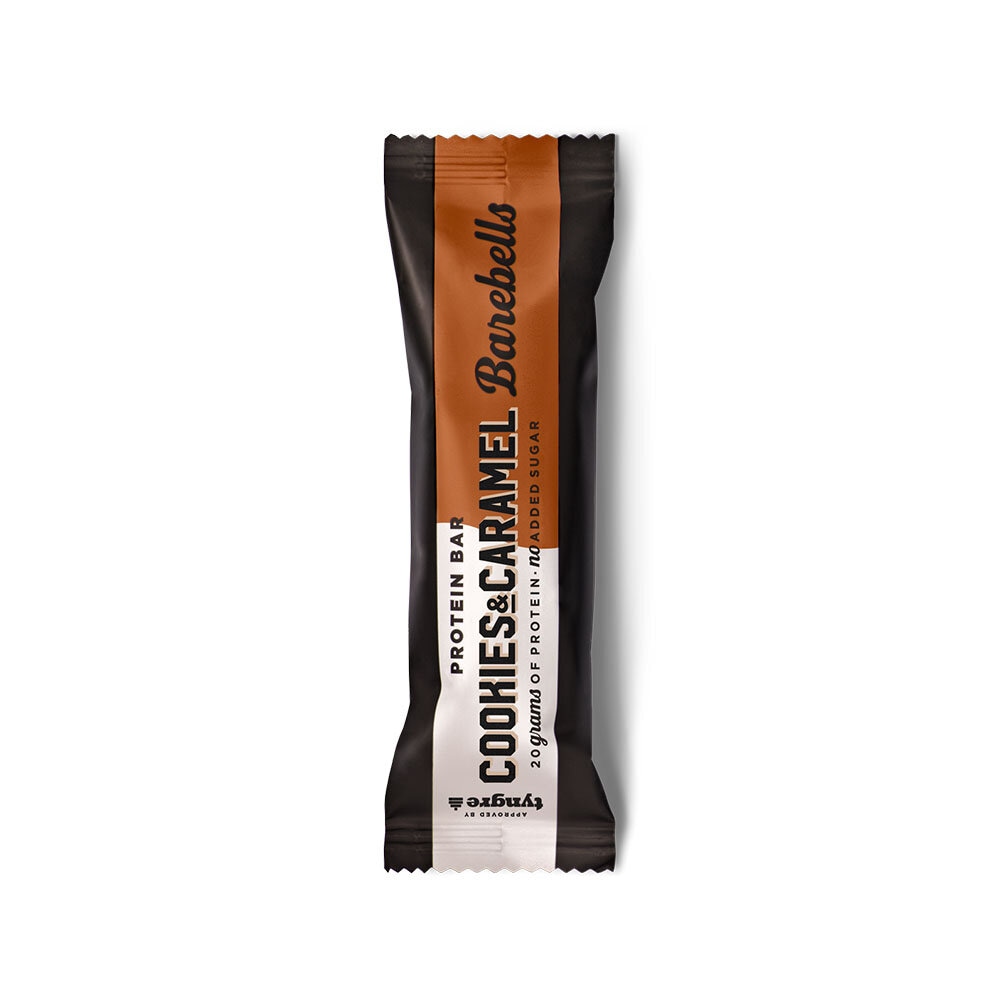 Proteinbar Cookies & Caramel 55g från Barebells – bar