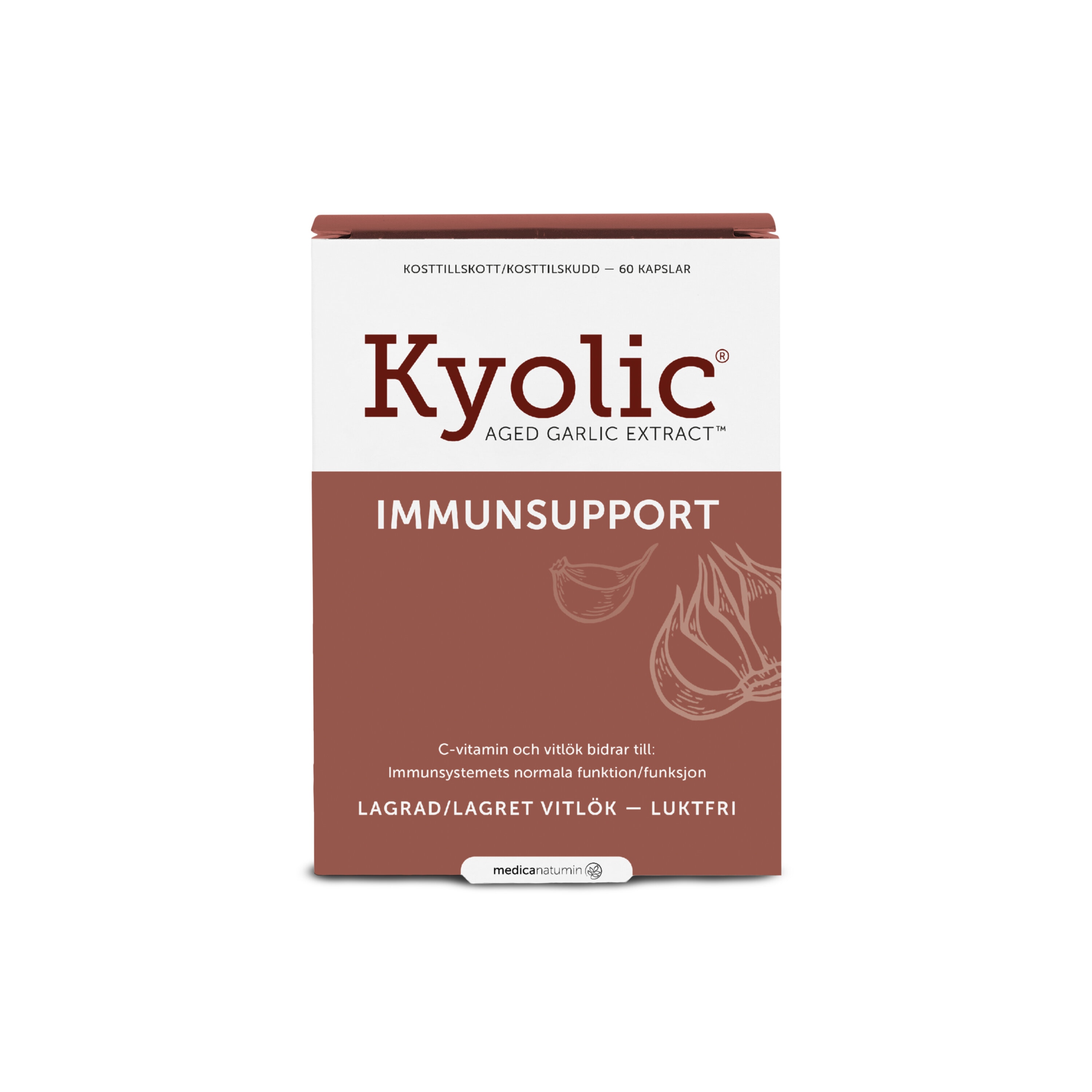 Kyolic + Immunsupport 60 kapslar från Kyolic – kapslar