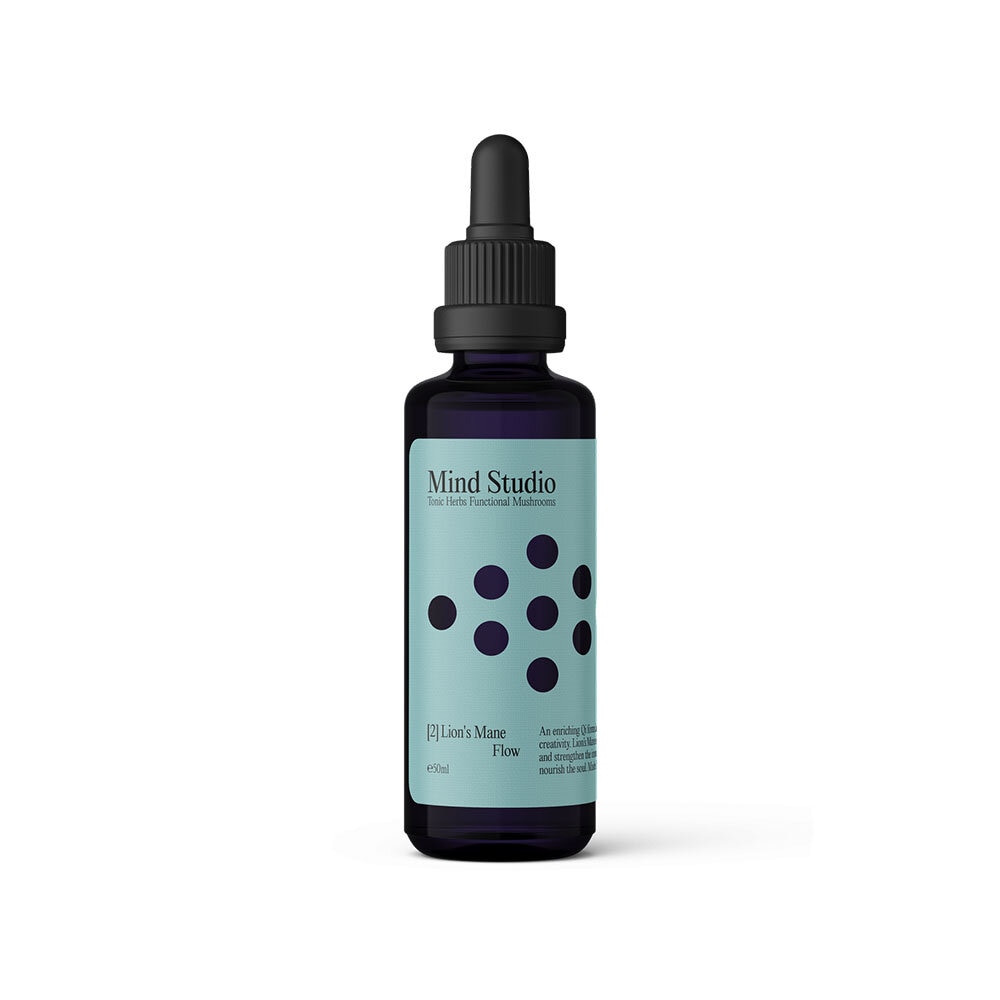 Organic Lion's Mane Liquid Mushroom Extract 50ml från Mind Studio – vätskor