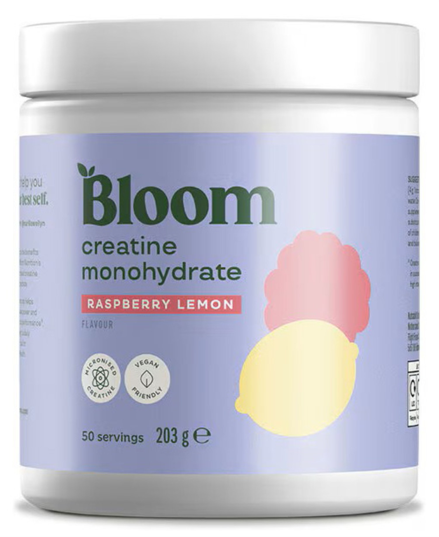 BLOOM Creatine Raspberry Lemon från BLOOM – pulver