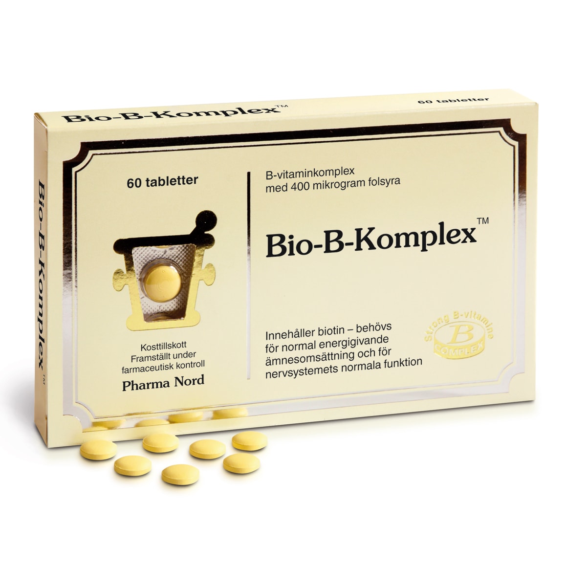 Bio-b-komplex 60 tabletter från Pharma Nord – tabletter