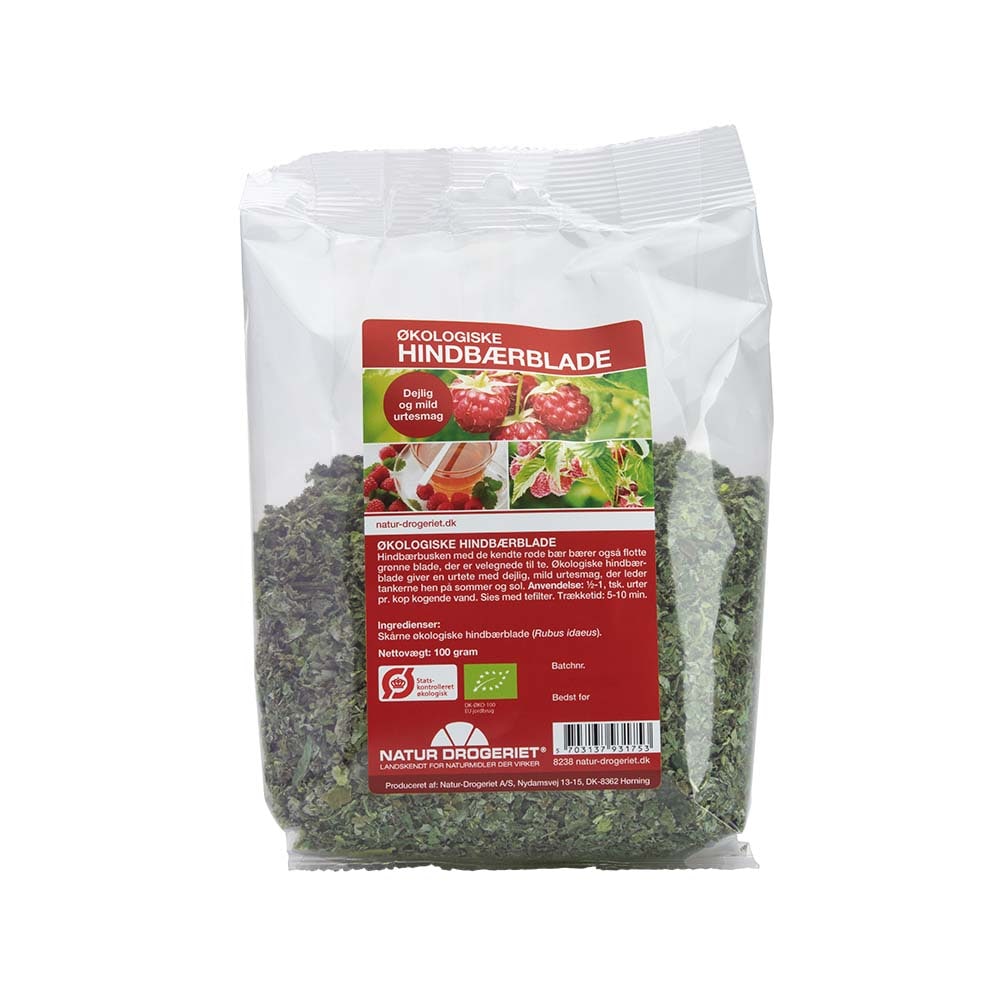 Hallonblad 100g från Natur-Drogeriet – pulver