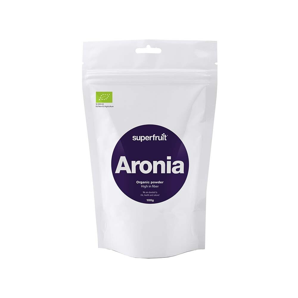 Aroniapulver 100g från Superfruit – pulver