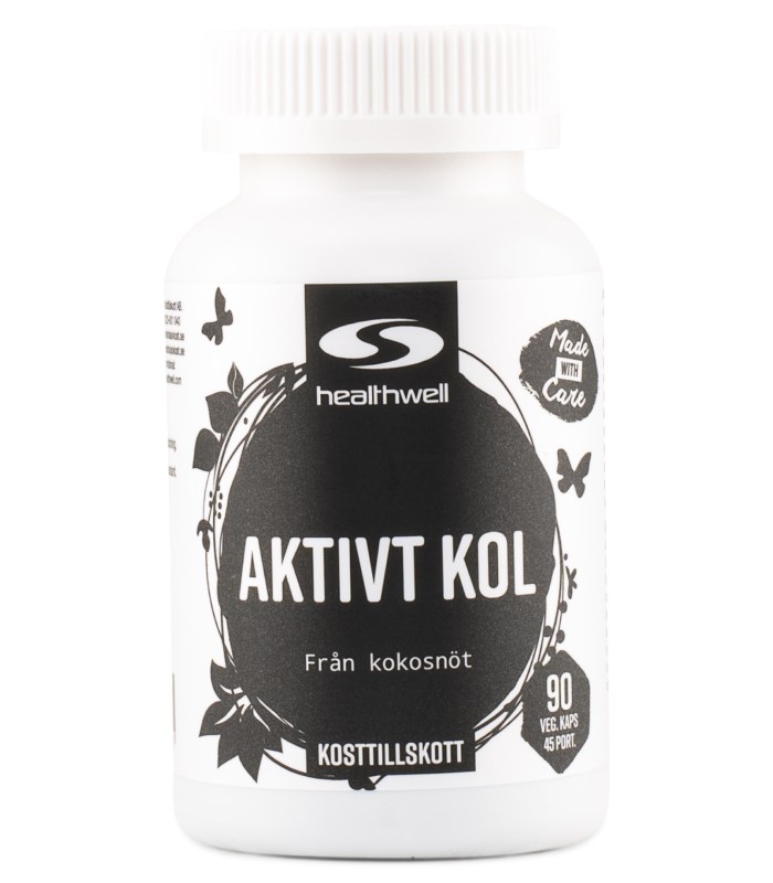 Healthwell Aktivt Kol från Healthwell – kapslar
