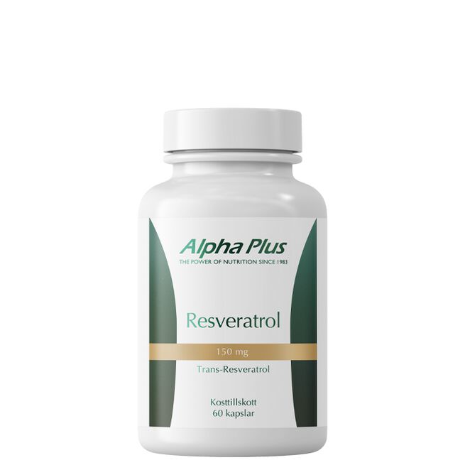 Resveratrol 60 kapslar från Alpha Plus – kapslar