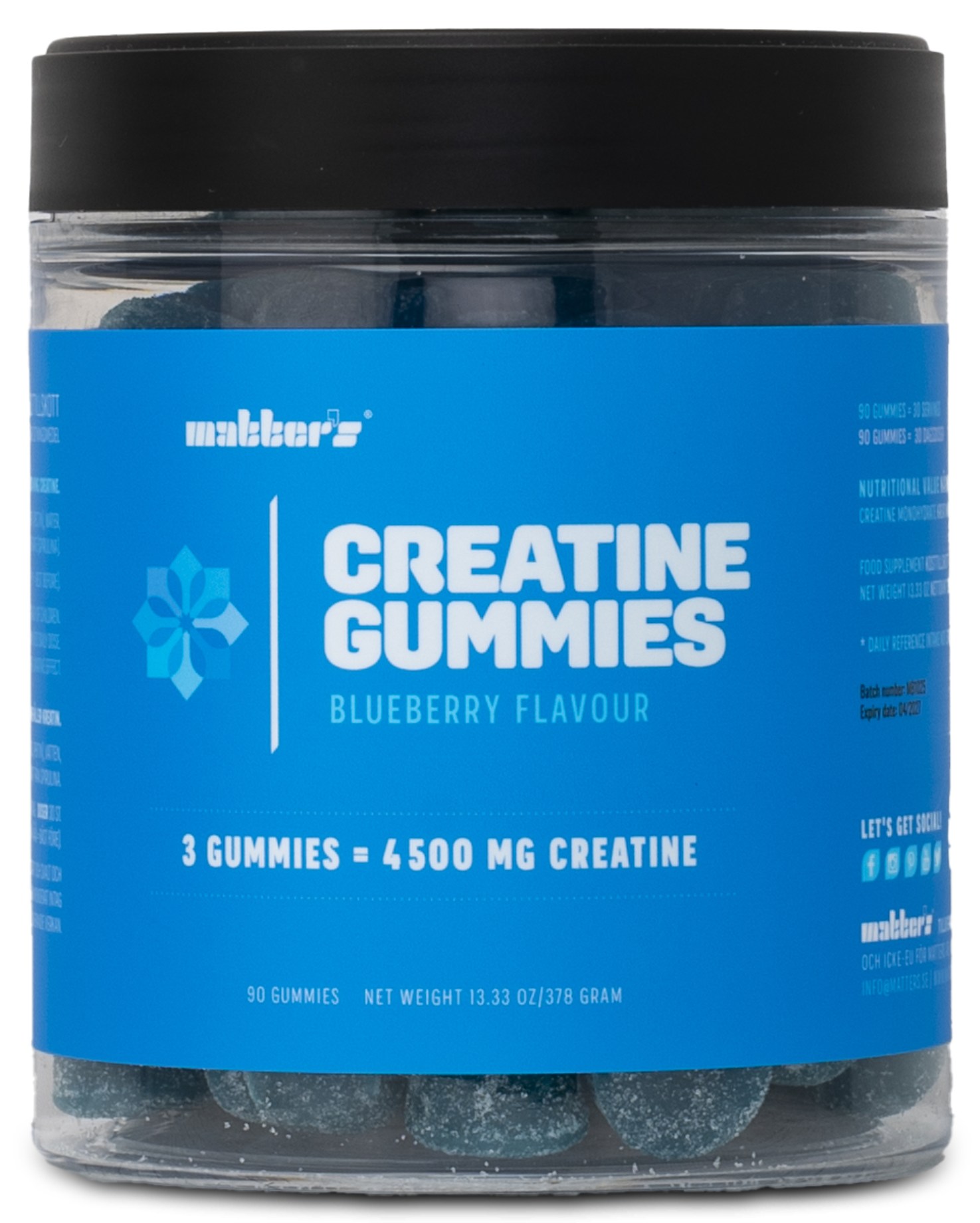 Matters Creatine 4500 mg från Matters – bar