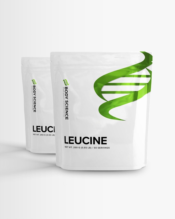 2 st Leucine från Body Science – kosttillskott