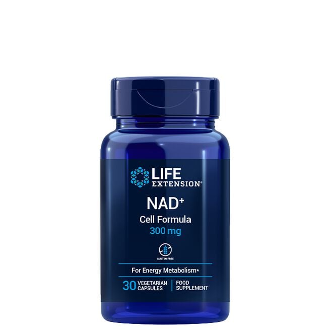 NAD+ Cell Formula 300 mg, 30 caps från Life Extension – kapslar