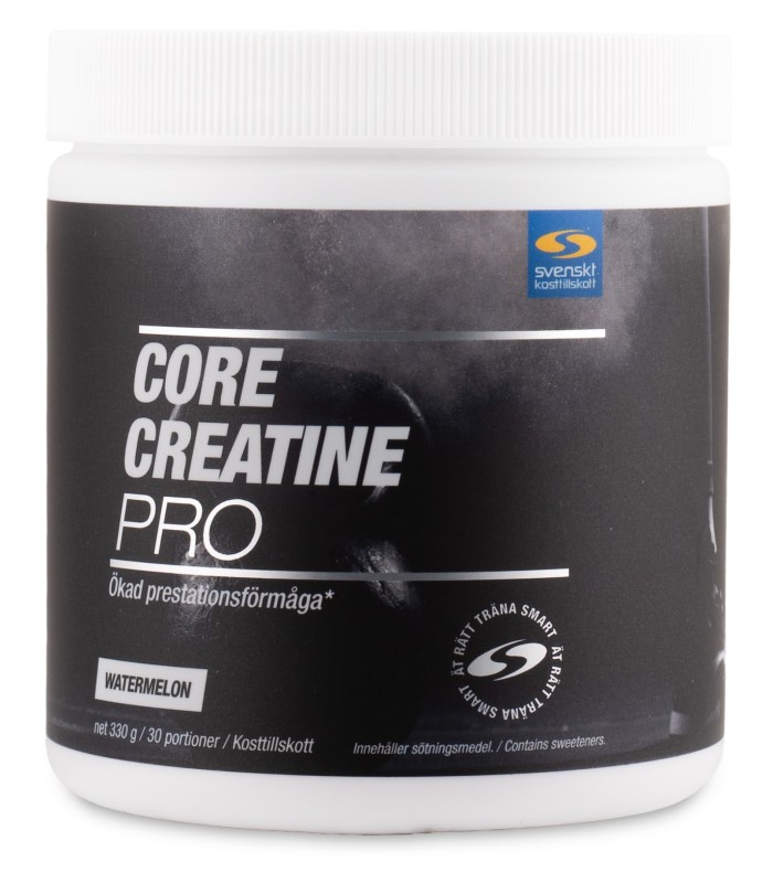 Core Creatine Pro från Svenskt Kosttillskott – pulver