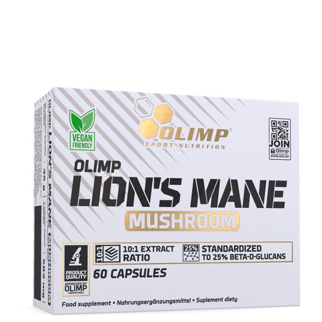 Lions Mane Mushroom, 60 caps från Olimp Sports Nutrition – kapslar