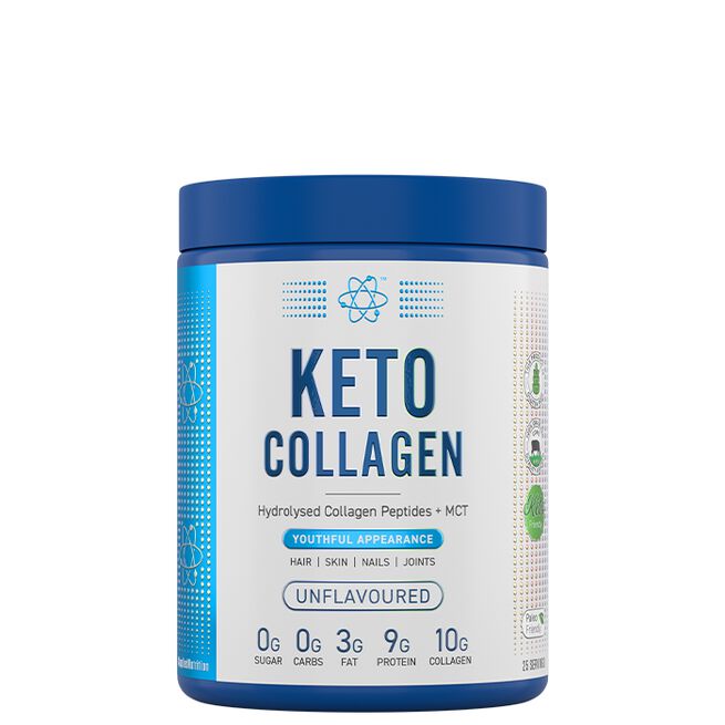 Keto Kollagen 325 g Utan smak från Applied Nutrition – pulver