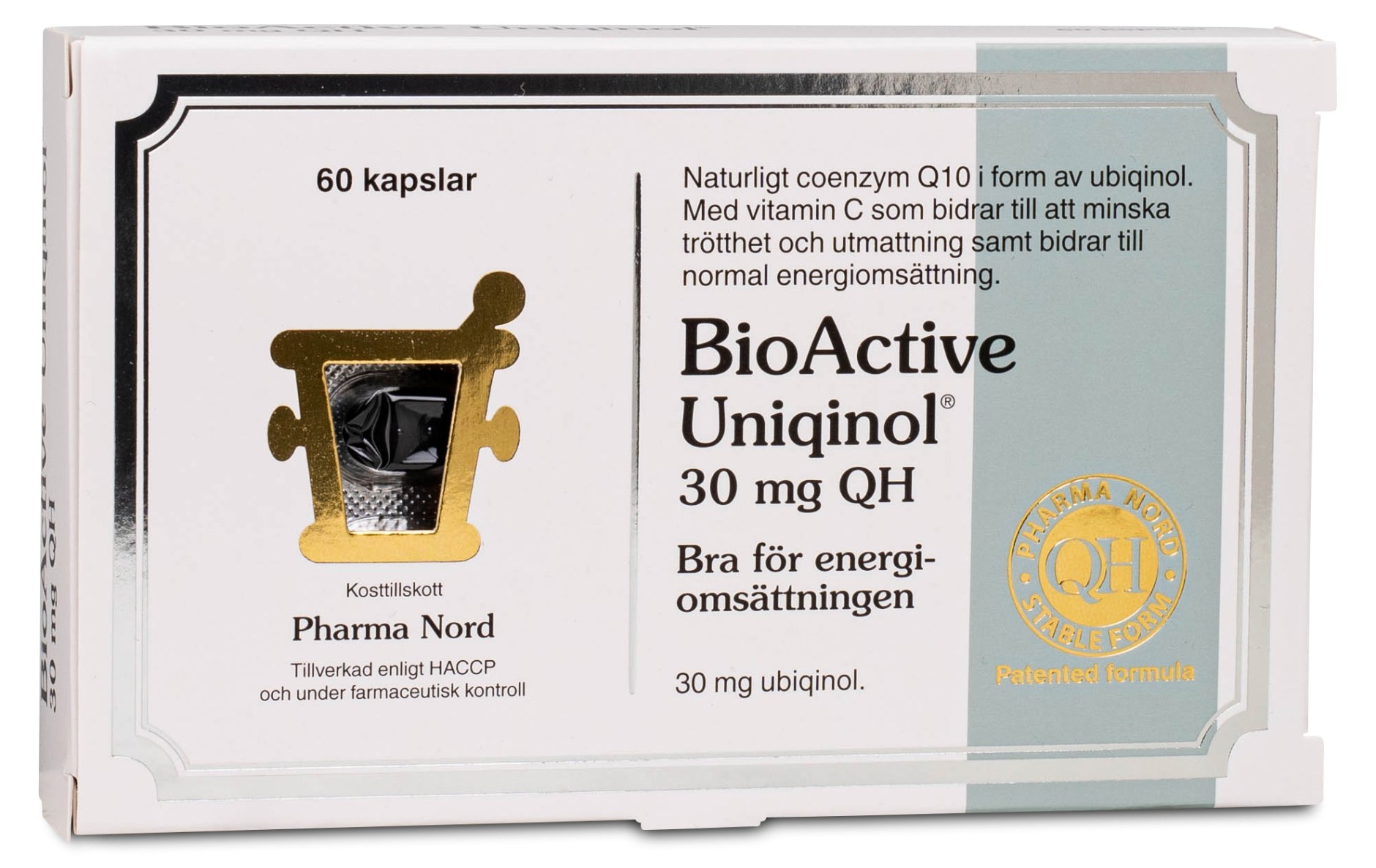 Pharma Nord Q10 Uniqinol från Pharma Nord – kapslar