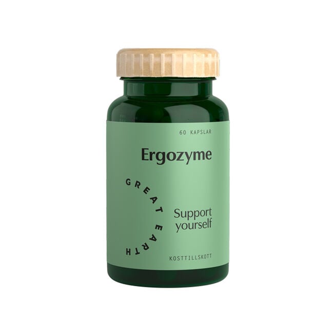 Ergozyme 60 kapslar från Great Earth – kapslar