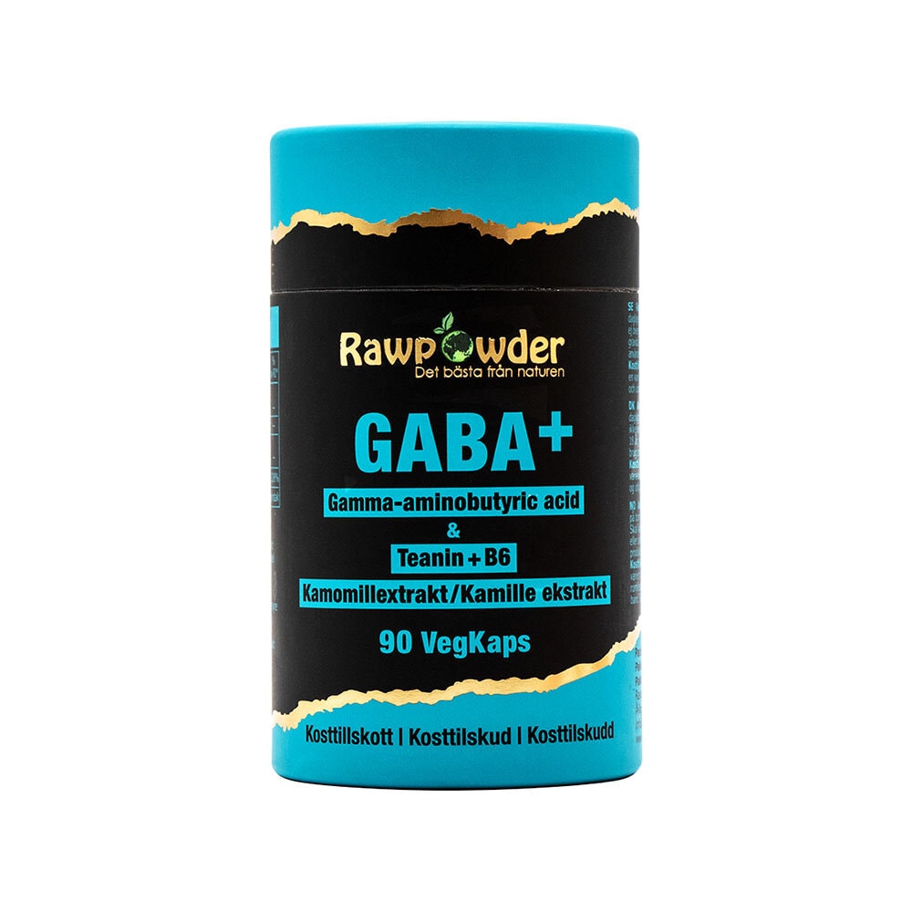 GABA+ 90 kapslar från Rawpowder – kapslar