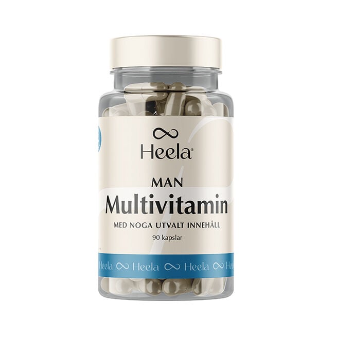 Multivitamin Man 90 kaps från Heela – kapslar