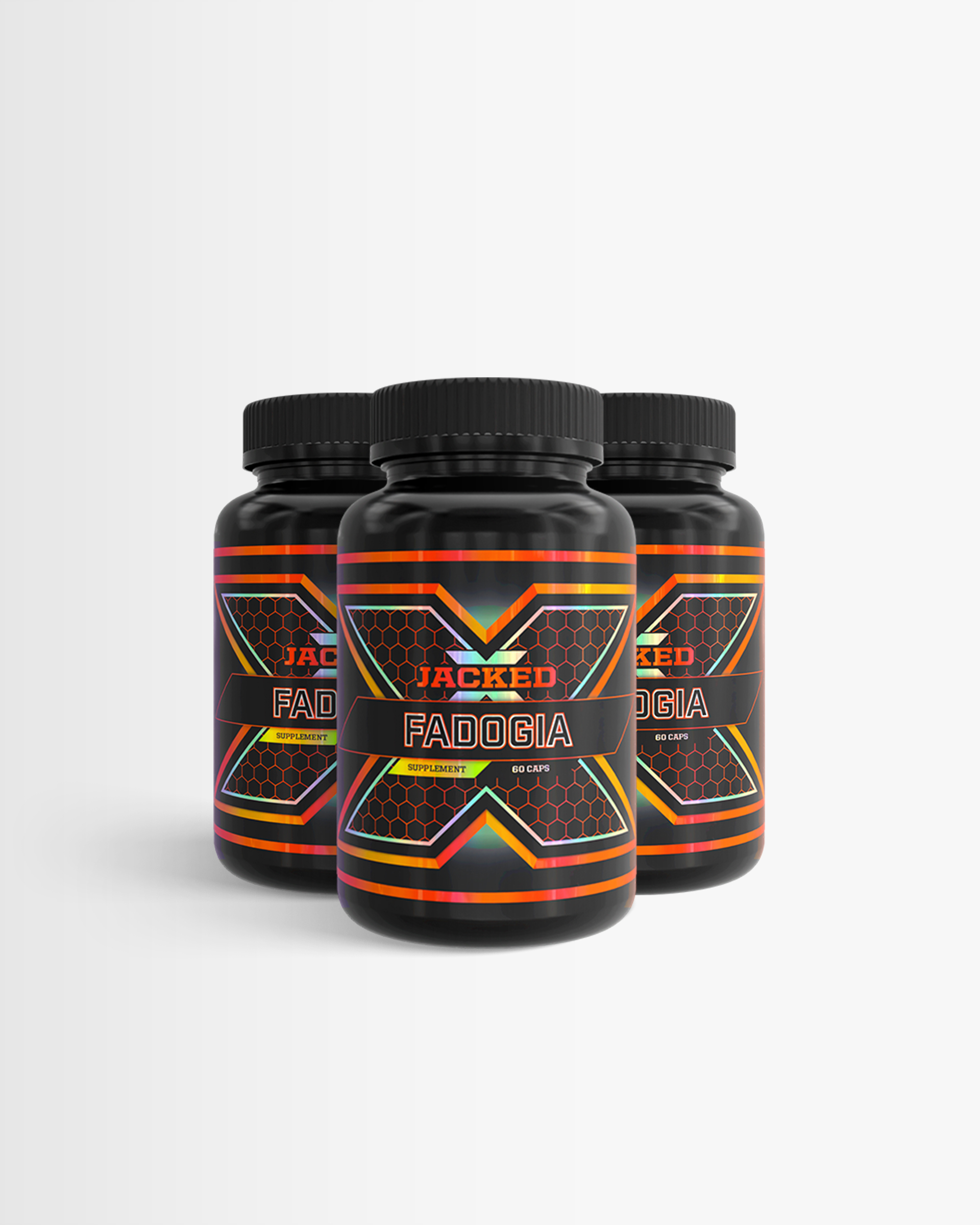 3 st Fadogia från JACKED – kapslar