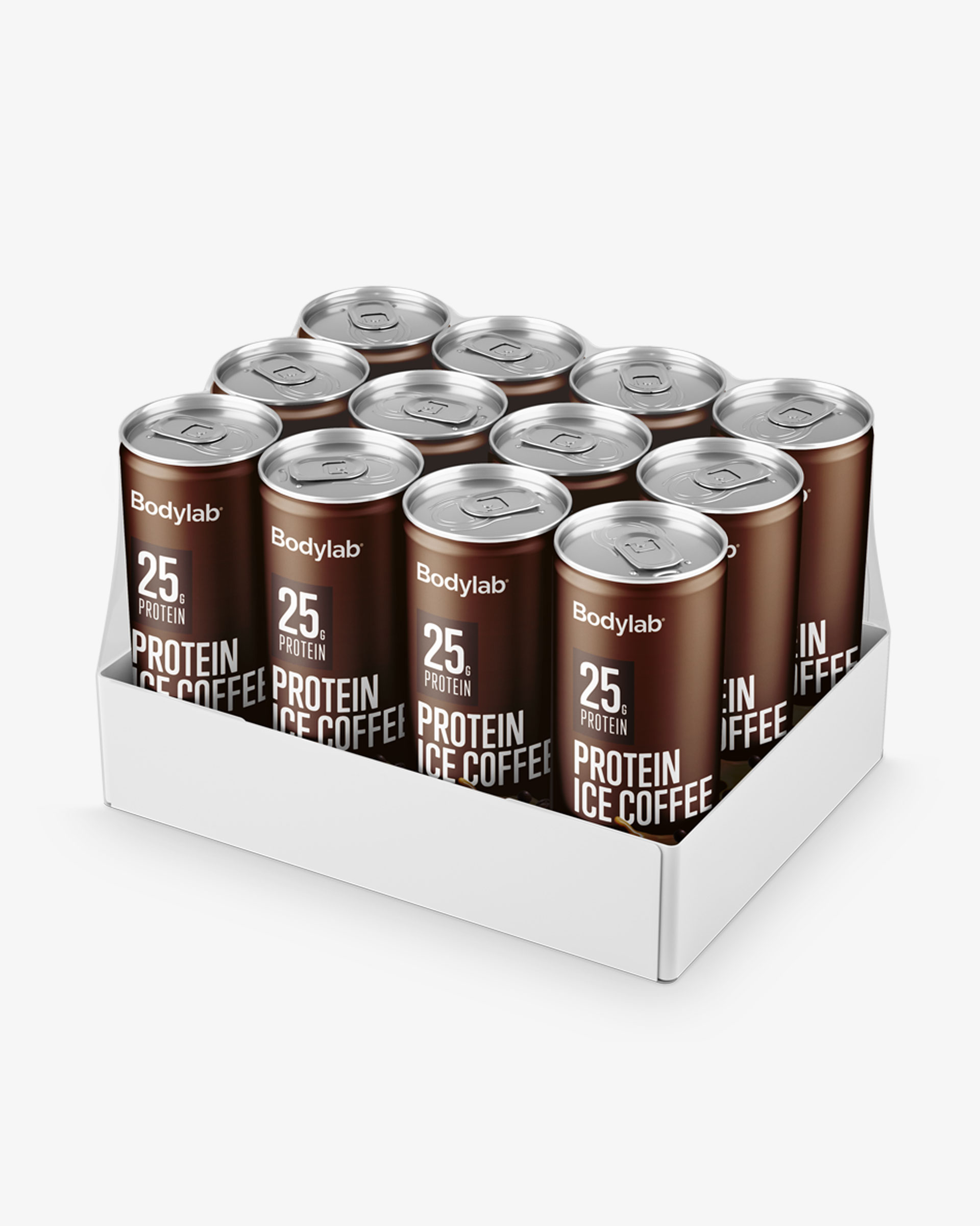 Protein Ice Coffee - 12 st helt flak från Bodylab – vätskor