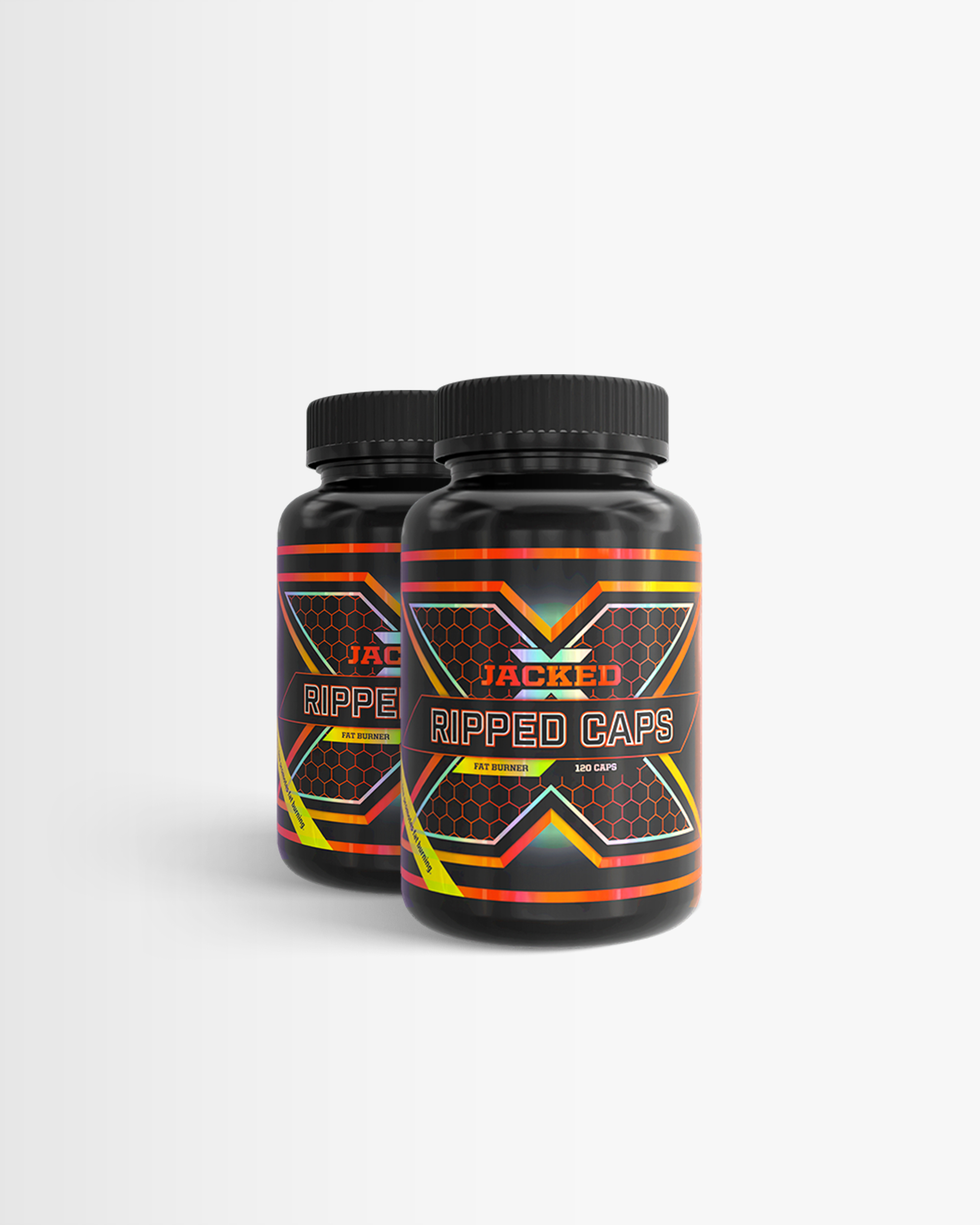2 st Ripped Caps från JACKED – kapslar