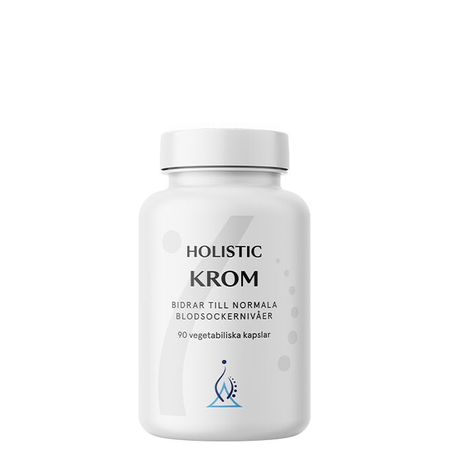 Krom 200 mcg 90 kapslar från Holistic – kapslar