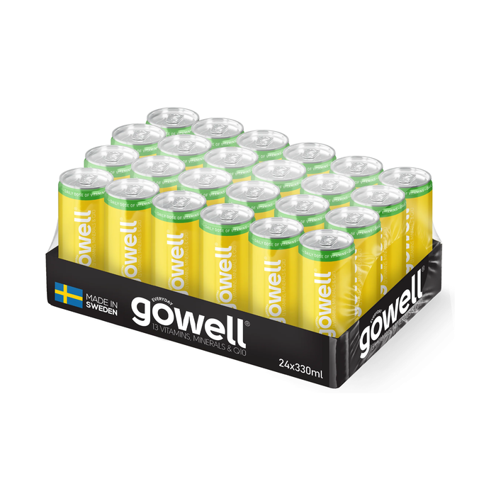 24 x GoWell Funktionsdryck 330 ml 2 kr pant från GoWell – vätskor
