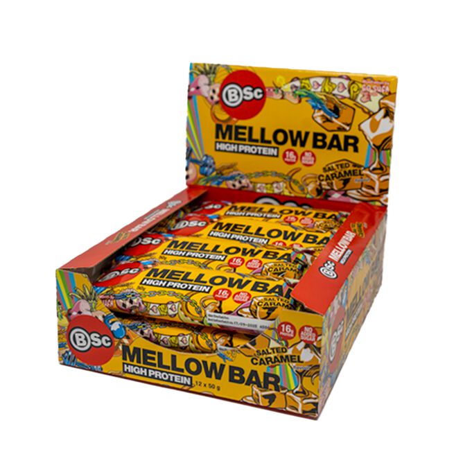 12 x BSc Mellow Bar 50 g från BSc – bar