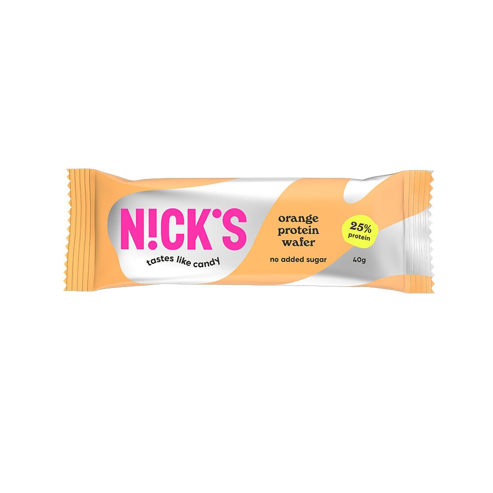 Protein wafer orange 40g från Nick's – bar