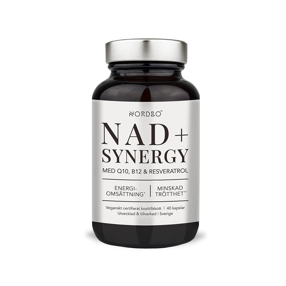 NAD+ Synergy 40 kapslar från Nordbo – kapslar