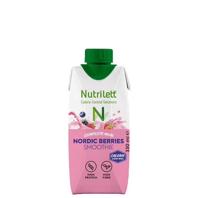 Måltidsersättning Nordic Berries Smoothie 330 ml från Nutrilett – vätskor