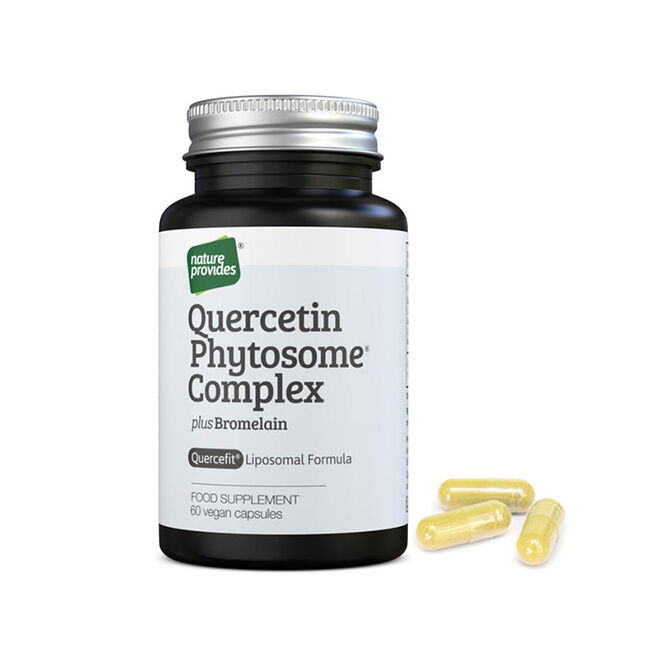 Quercetin Phytosome + 60 kapslar från Nature Provides – kapslar