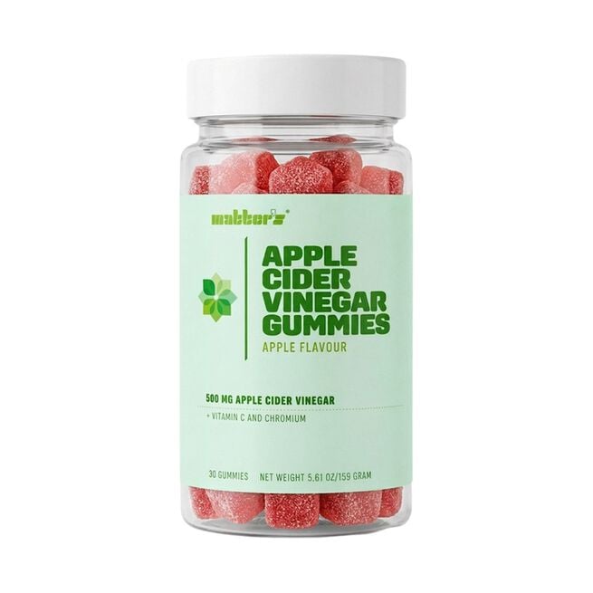 Apple Cider Vinegar + Krom & B6+B12 60 st Gummies Äpplesmak från Matters – gel