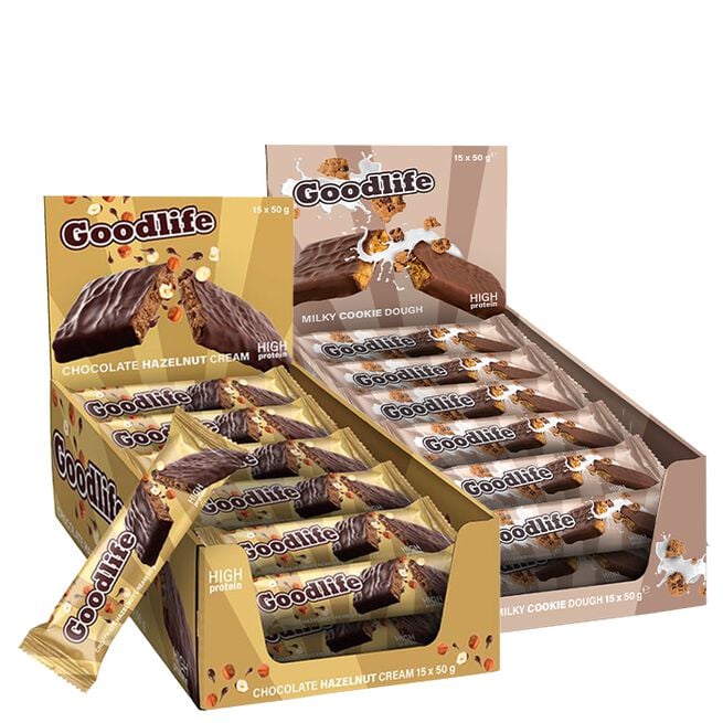 30 x Goodlife Proteinbar 50 g från Goodlife – bar