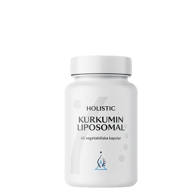 Kurkumin Liposomal Gurkmejaextrakt 60 kapslar från Holistic – kapslar